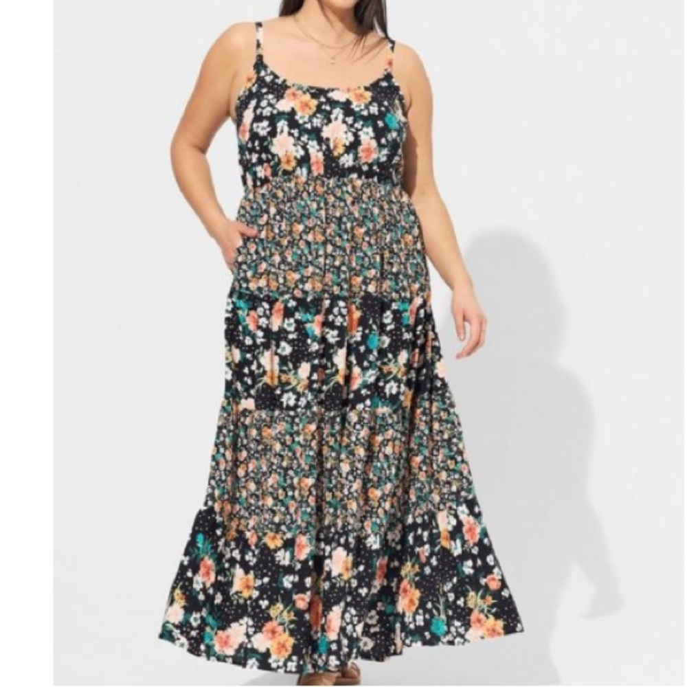 TORRID Floral Maxi Dress - Picture 2 of 7